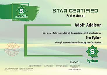 NSDC Certificate